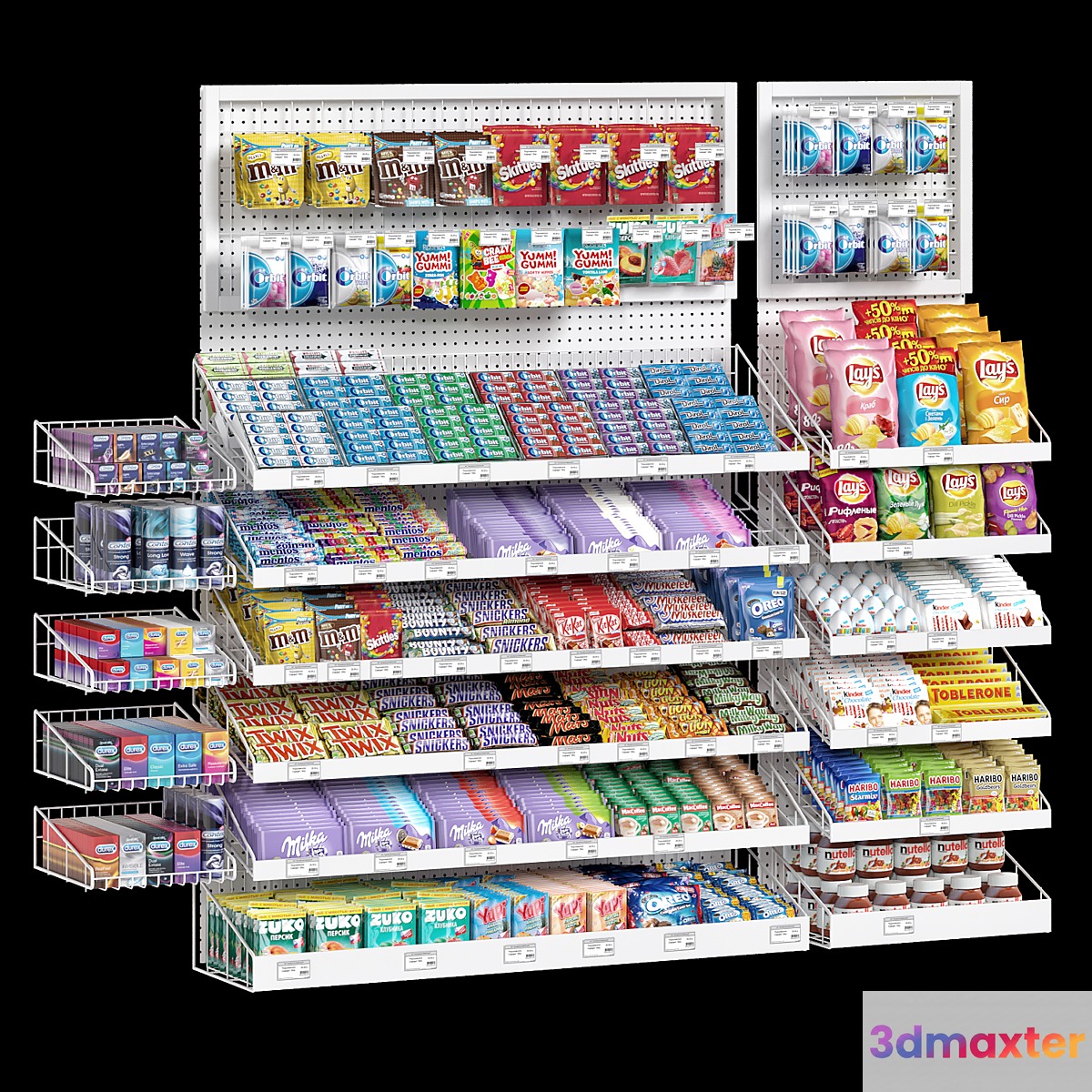 Candy rack 3 3D Max