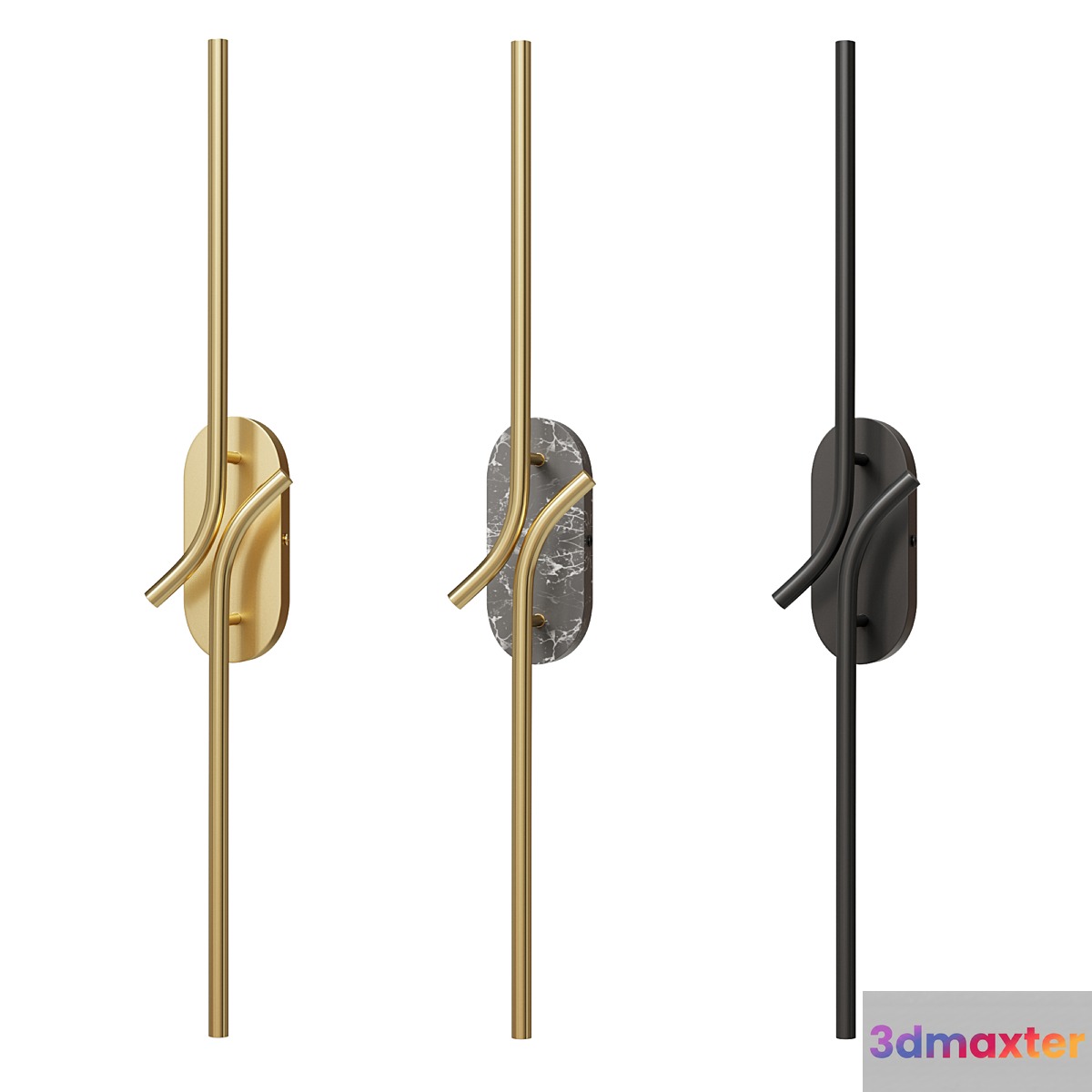 Wall lamp (sconce) Renaissance by maytoni 3D Max