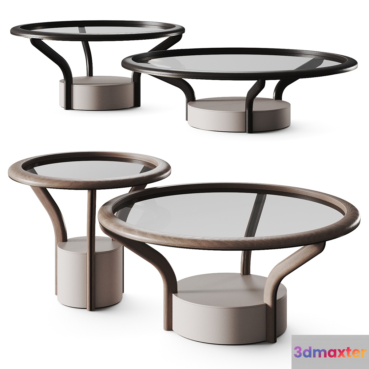 Giorgetti Chanterelle Coffee Tables 3D Max
