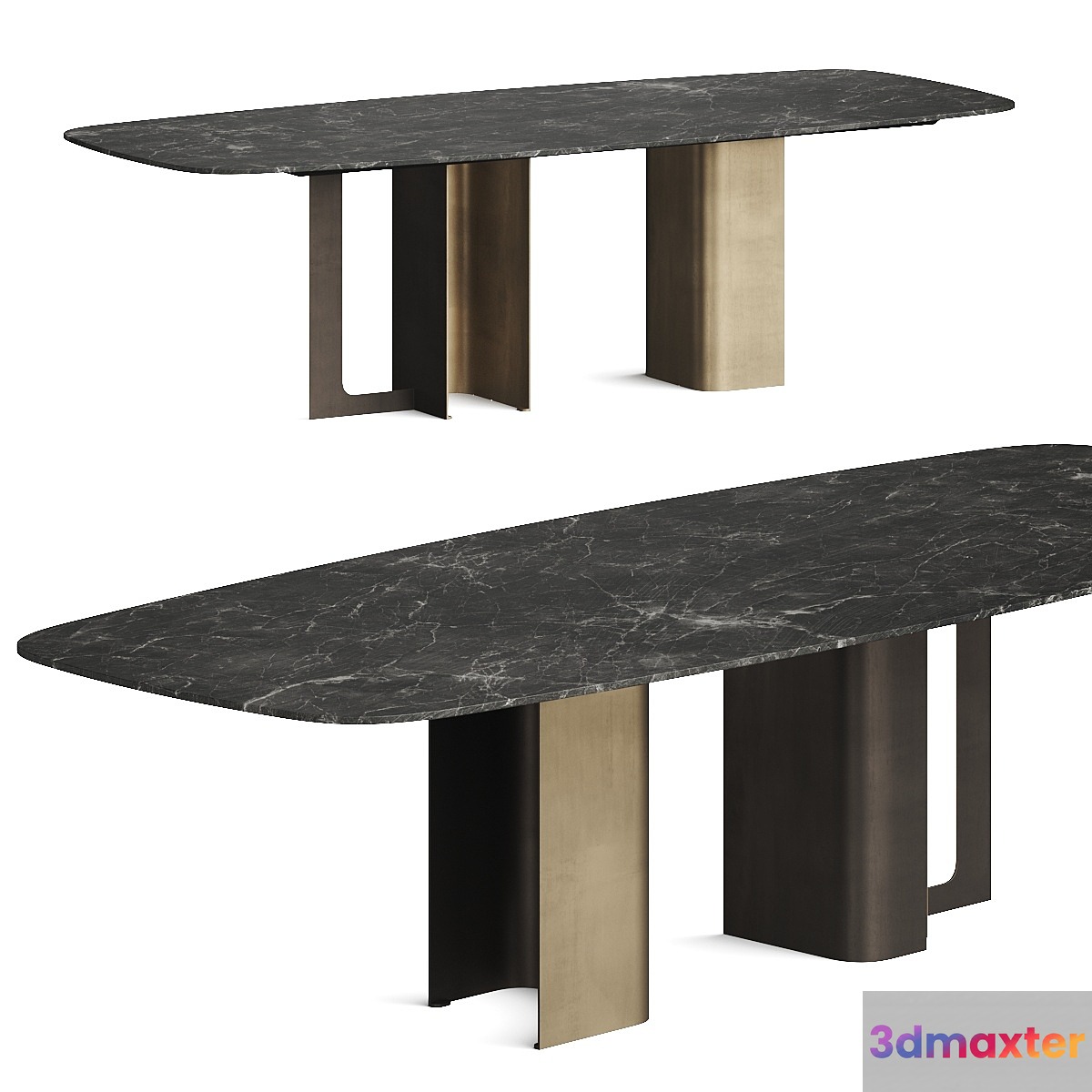 Cantori Mirage 2 Dining Table 3D Max