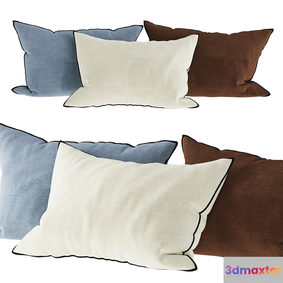 Decorative pillows 14 3D Max