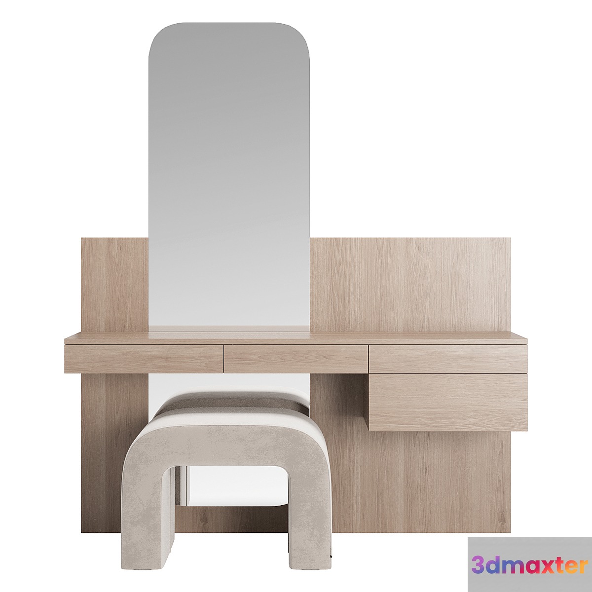 Vanity table 001 KM 3D Max