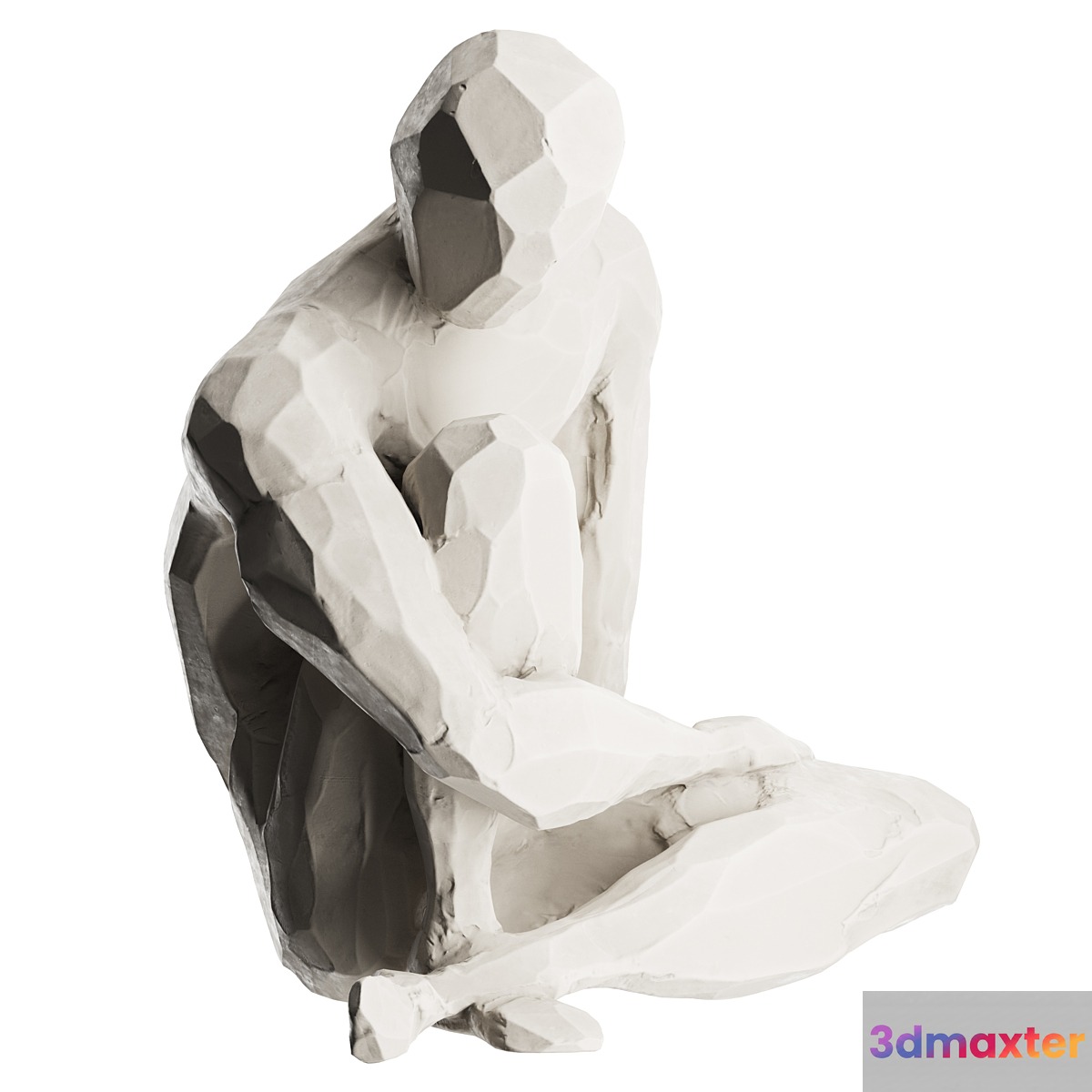 Sculpture Abstract human _ Rory Menage 07 3D Max