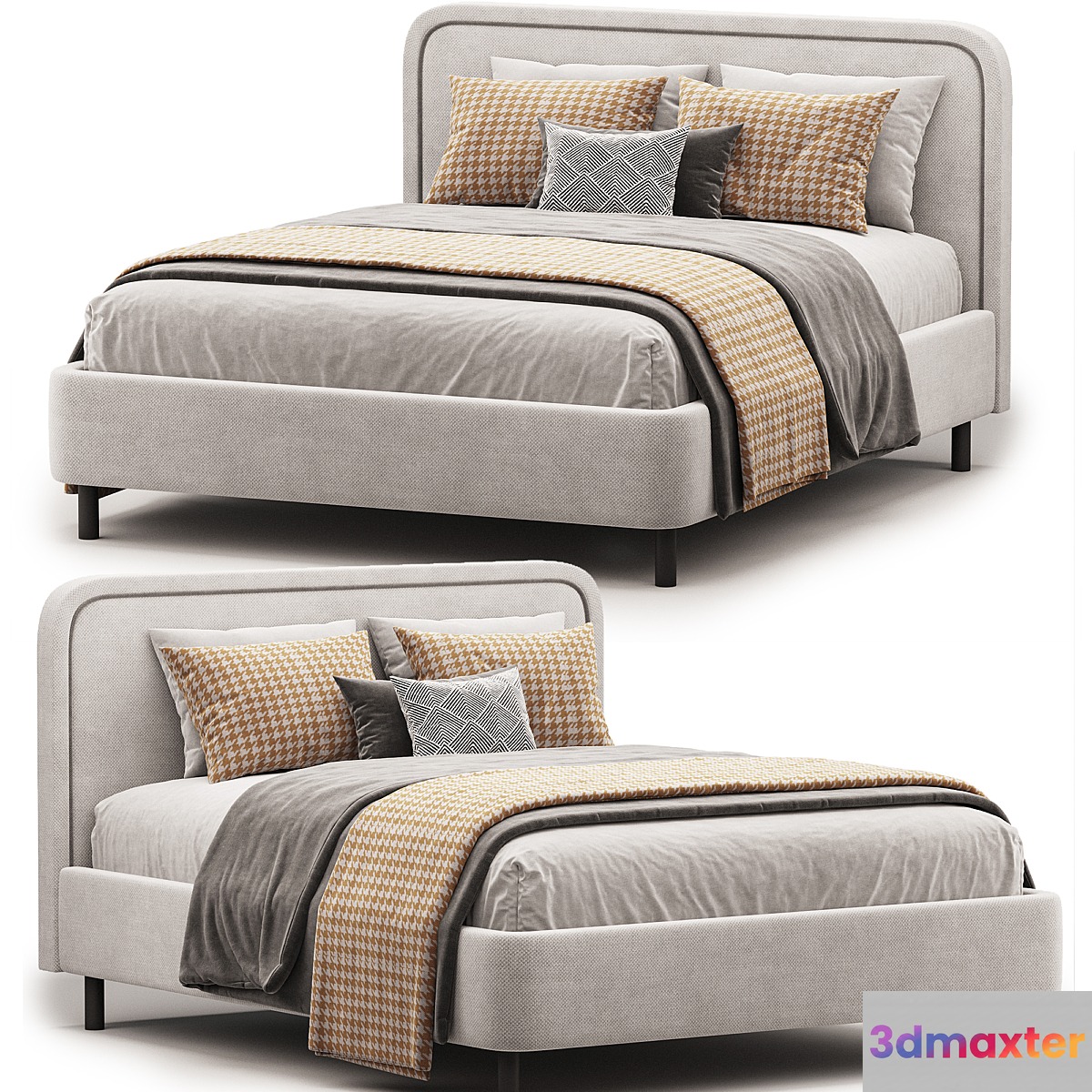 Bed Lukas na nojkax 3D Max