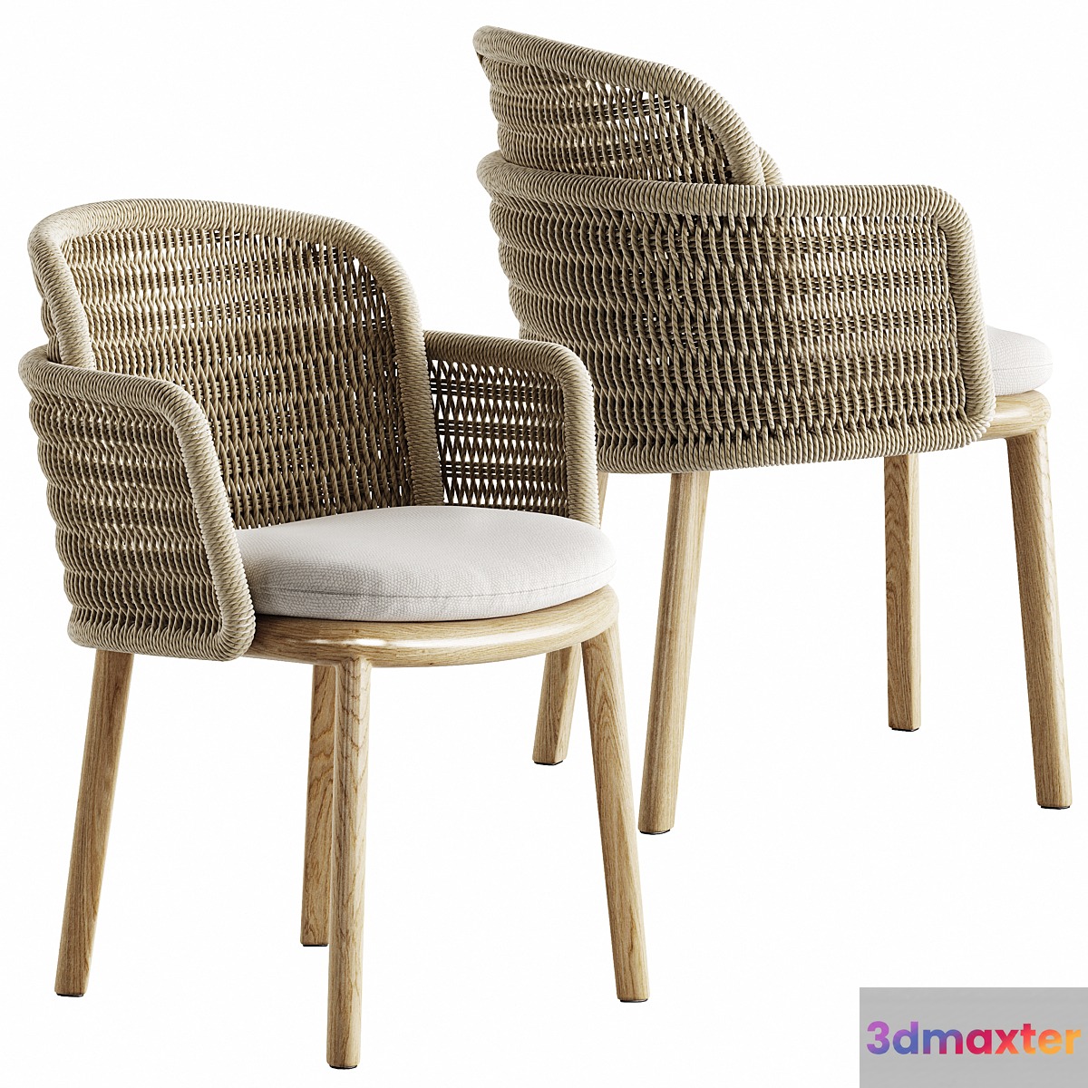 Suro armchair by Tribu 3D Max