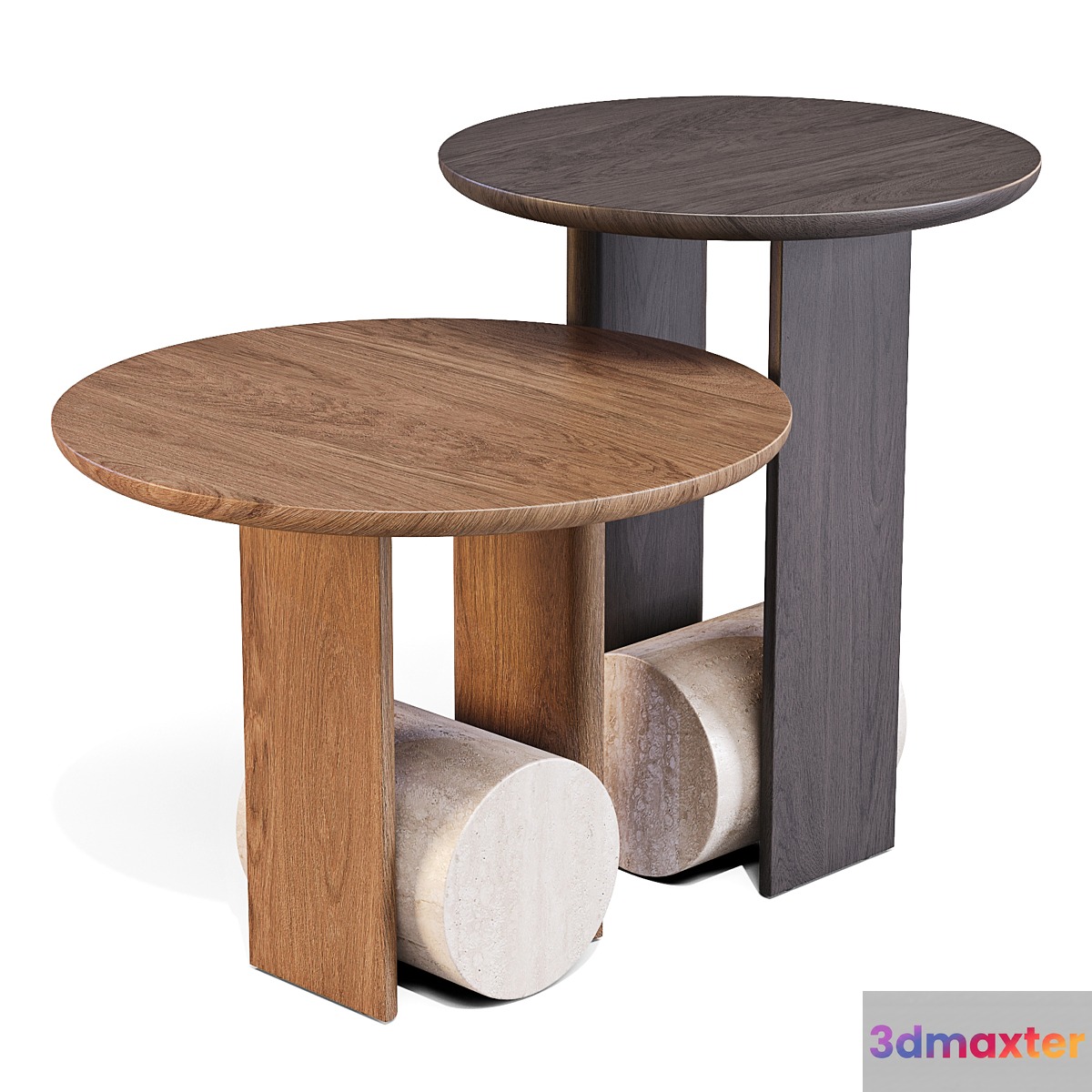 Bonaldo: Element - Side Tables 3D Max