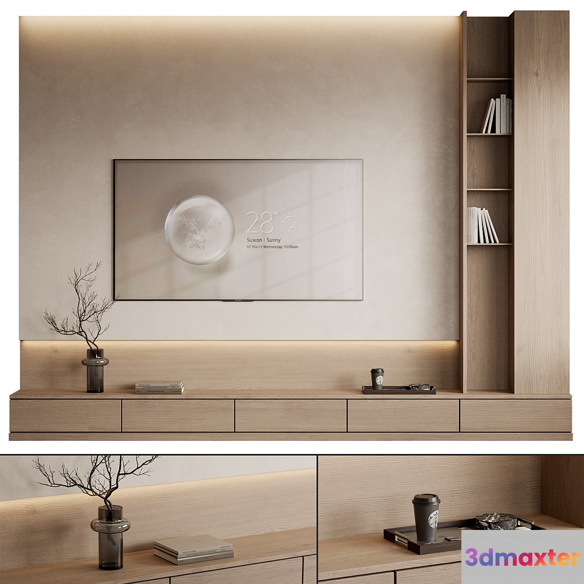 TV set 13 3D Max