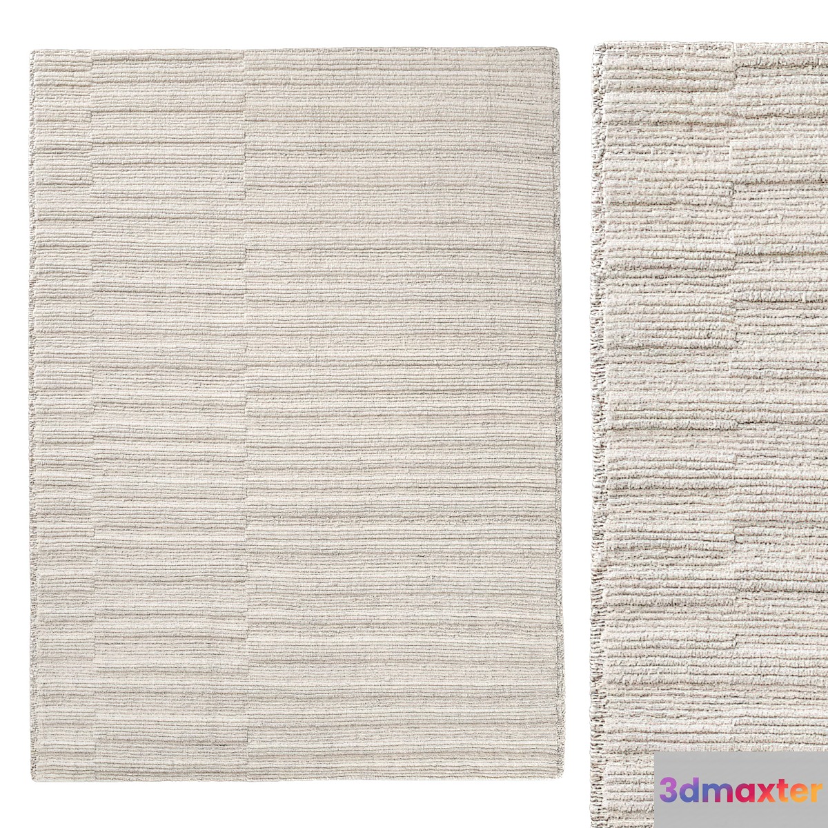 LUIS WOOL RUG 3D Max