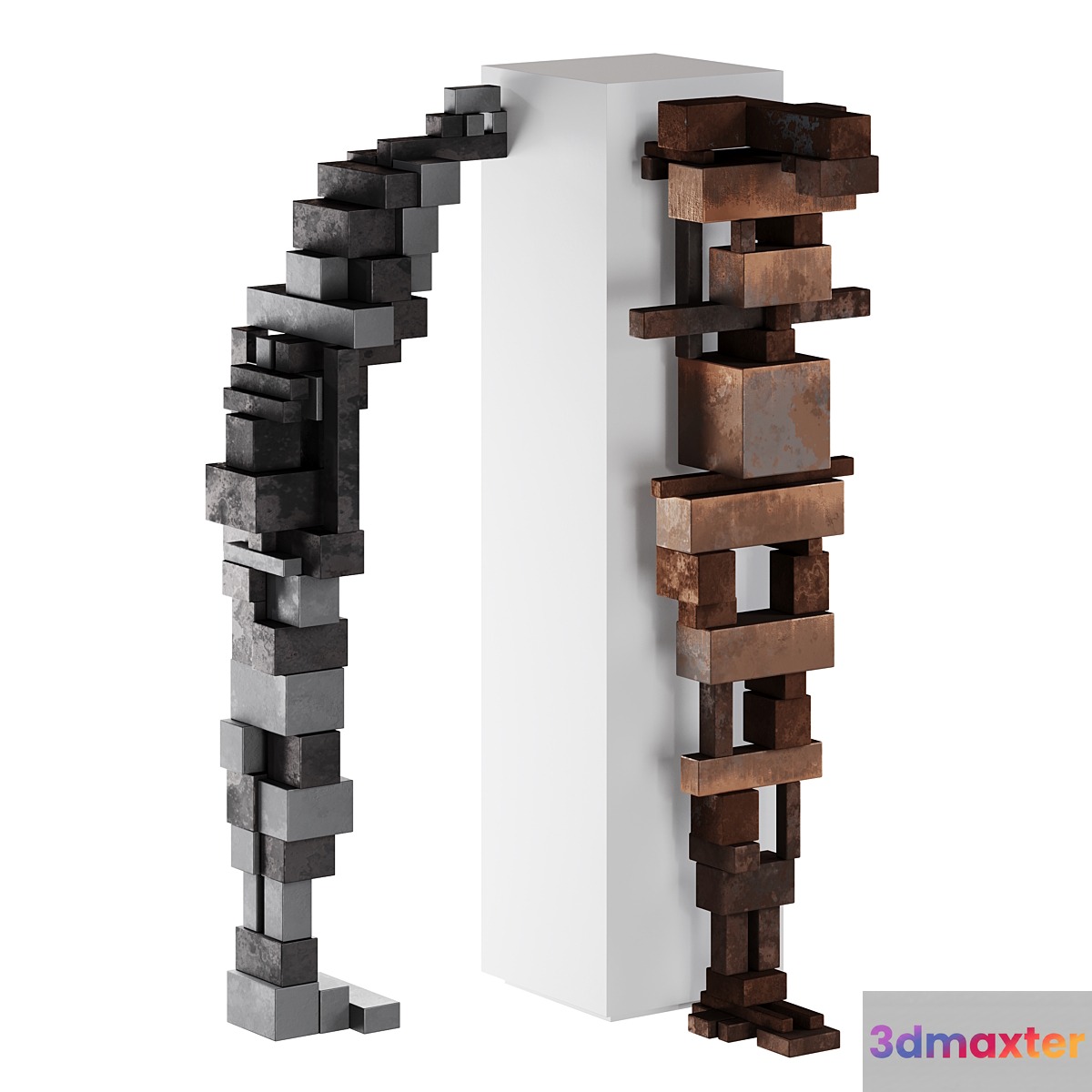 ANTONY GORMLEY Propper Series Sculptures SET001 3D Max