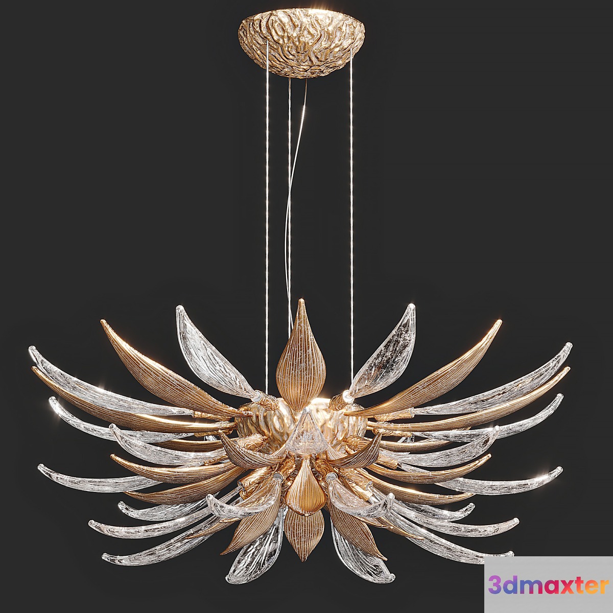Dandelion Hope Medium Pendant Lamp 3D Max