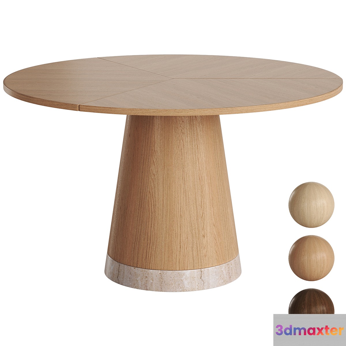 Bolia Piro Dining Table 3D Max