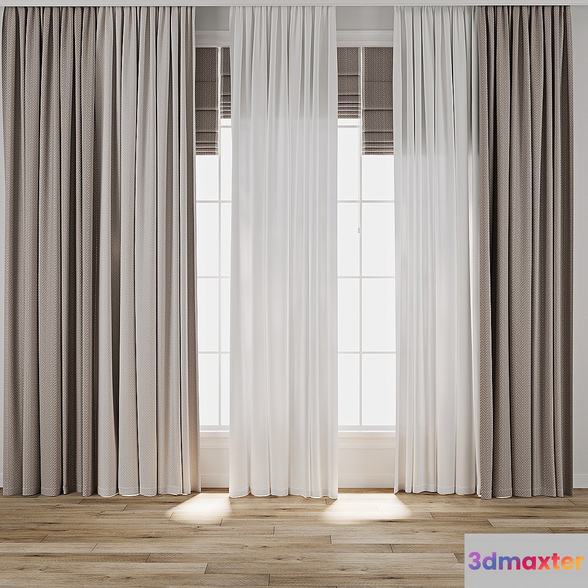 Curtain 938 3D Max