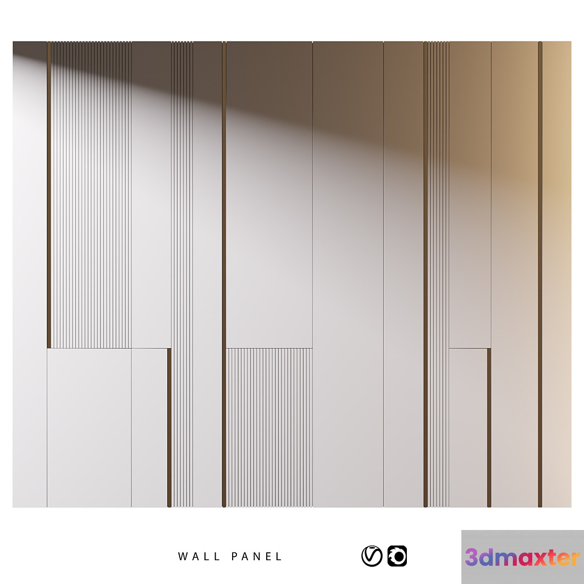 Wall Panel | 37 3D Max
