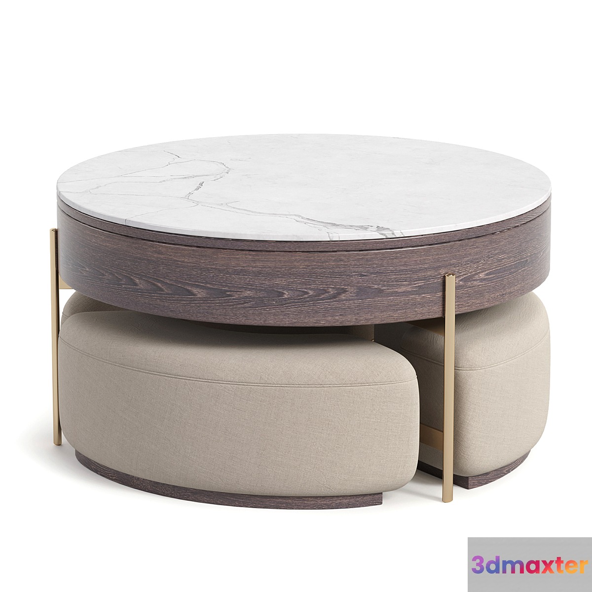 Coffee Table 01 3D Max