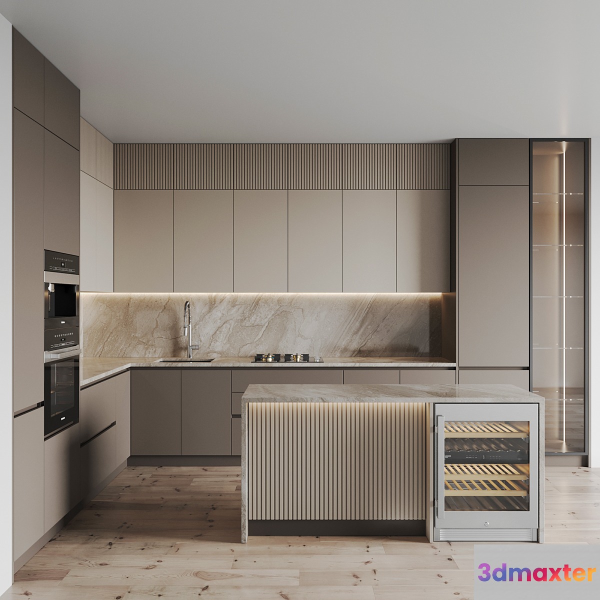 kitchen 0233 3D Max