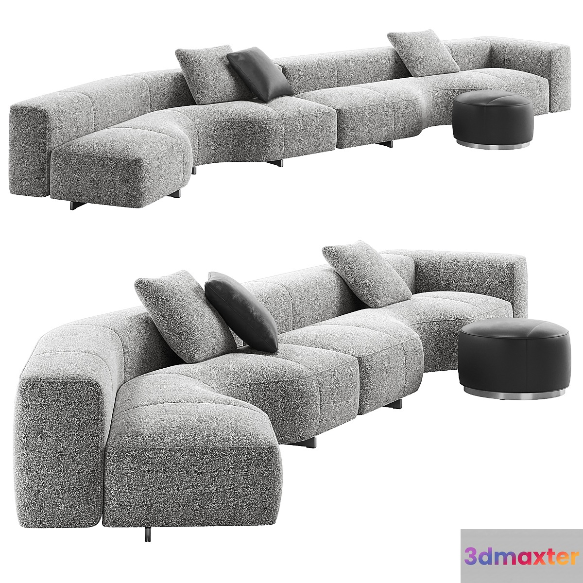 Yves Small Sofa 04 by Minotti 3D Max