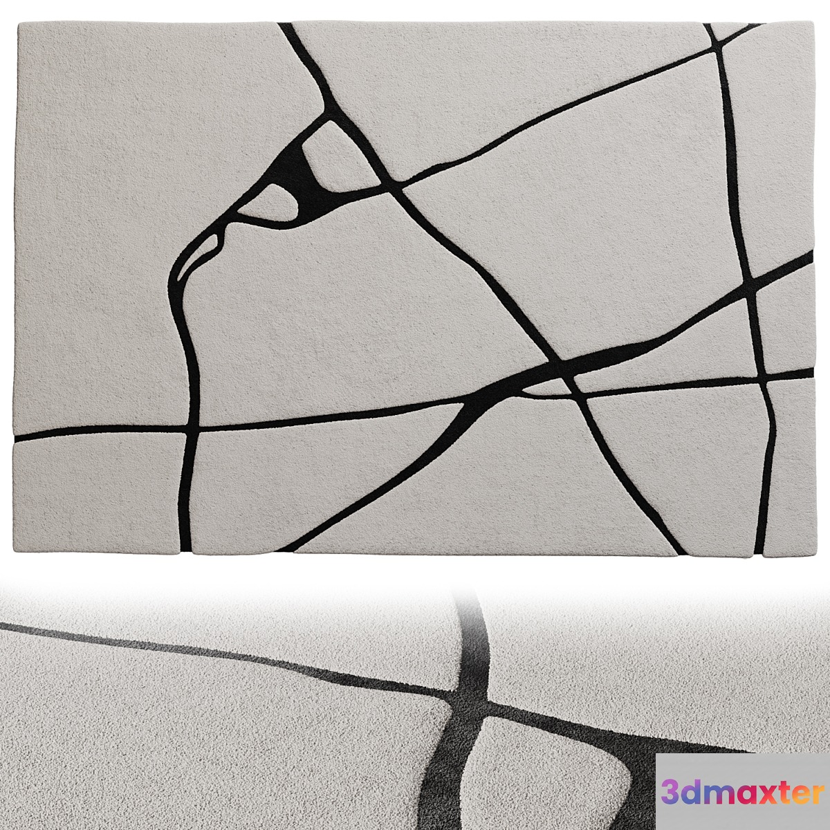 Gute rug from Layered 3D Max
