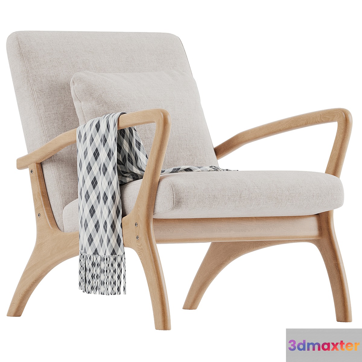 Cosmo Belle Accent Chair 3D Max
