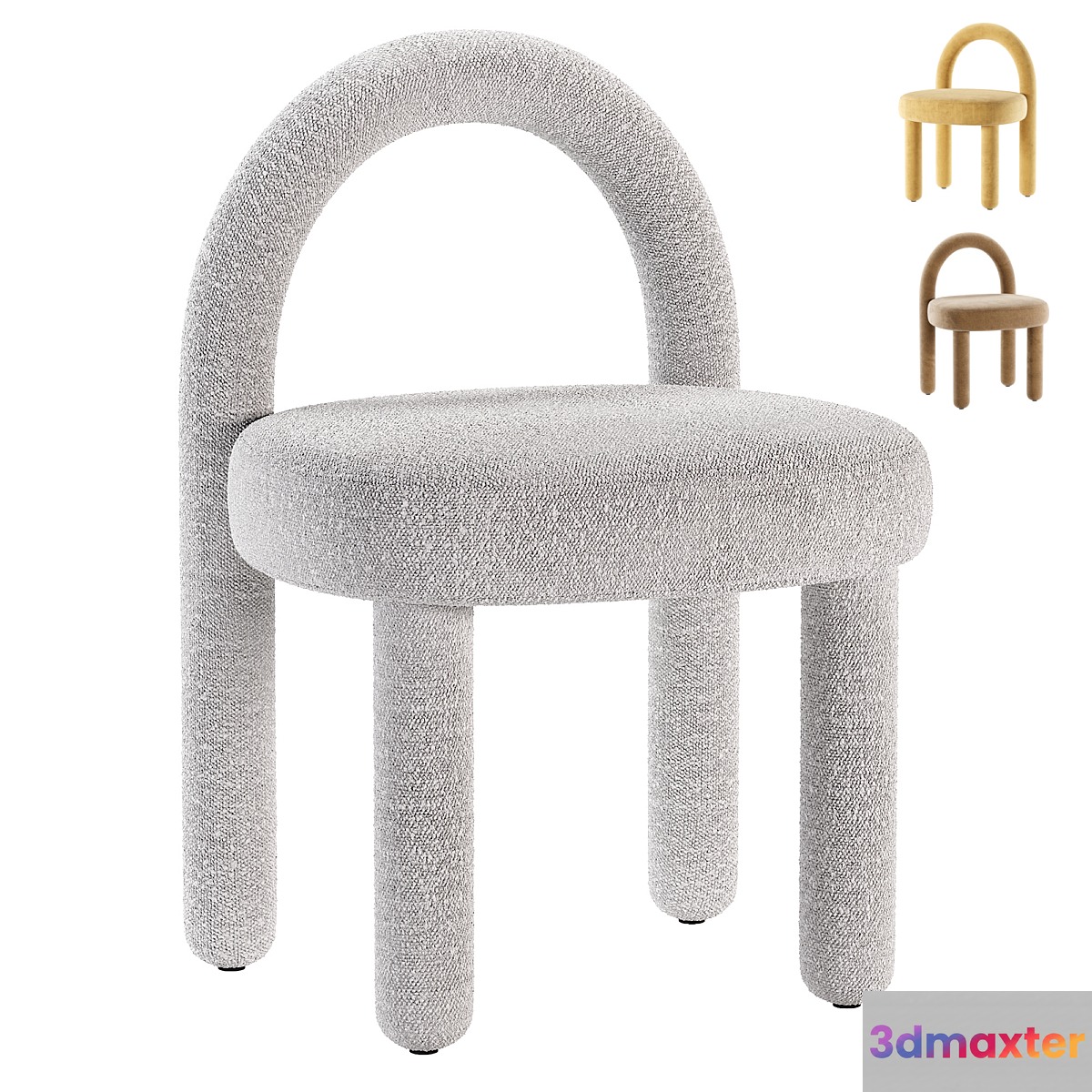 Anika Chair 3D Max