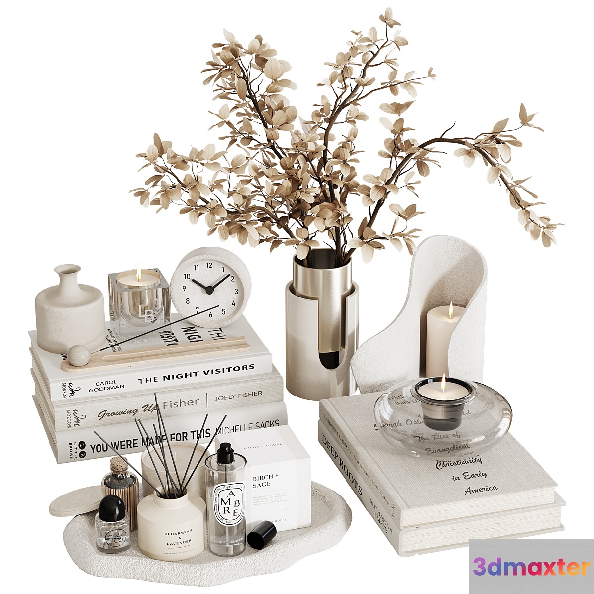 Decorative Set 03 3D Max