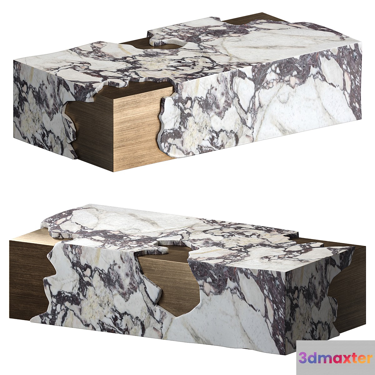 Coffee Table by Marmi Serafini 3D Max