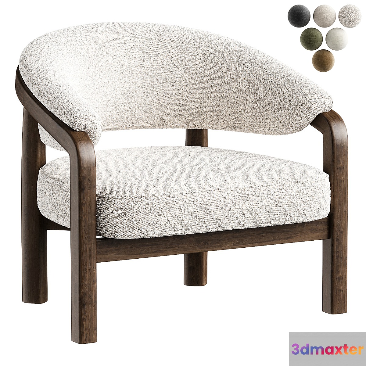 Marci Chair - Altro Snow 3D Max