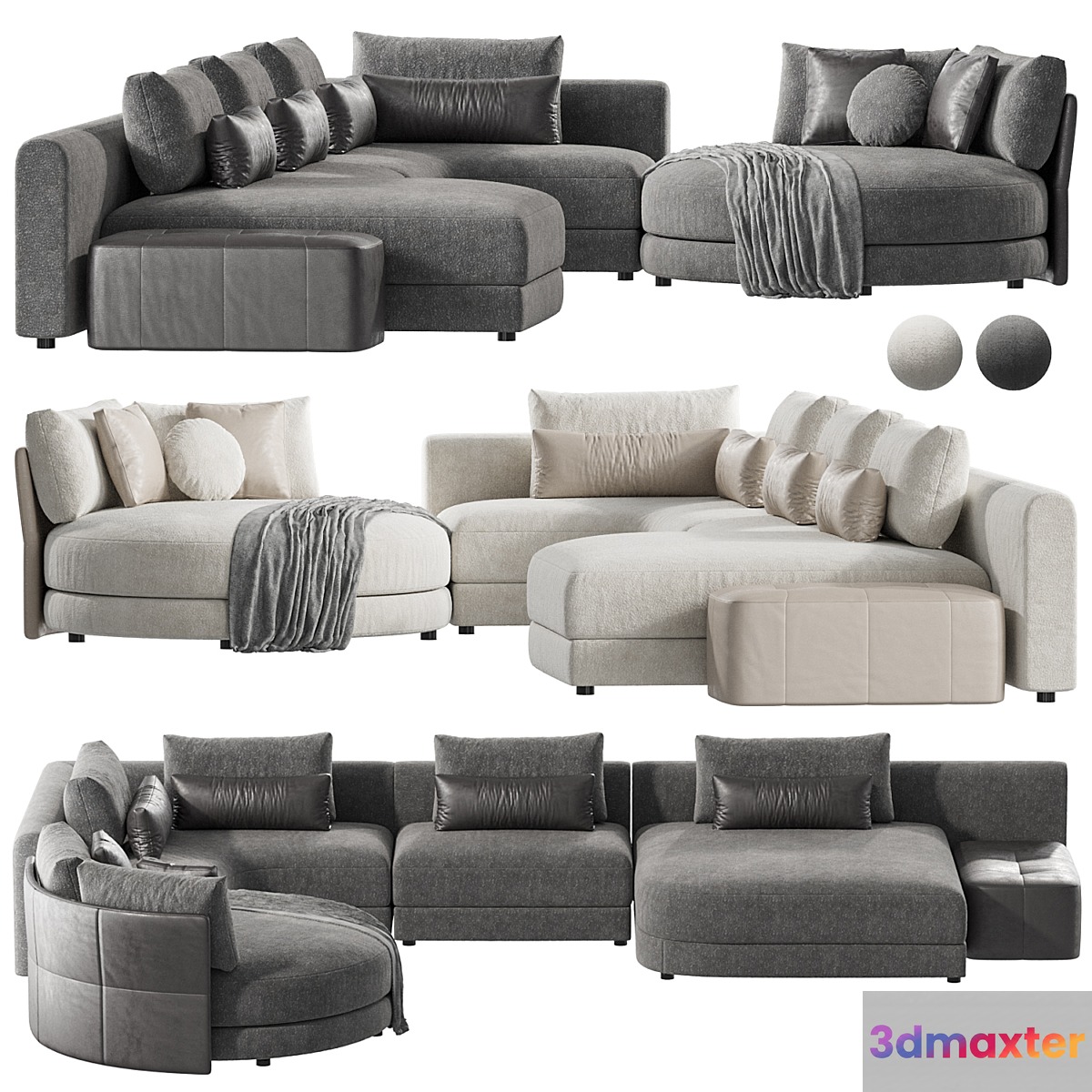 OASI Sofa 3D Max