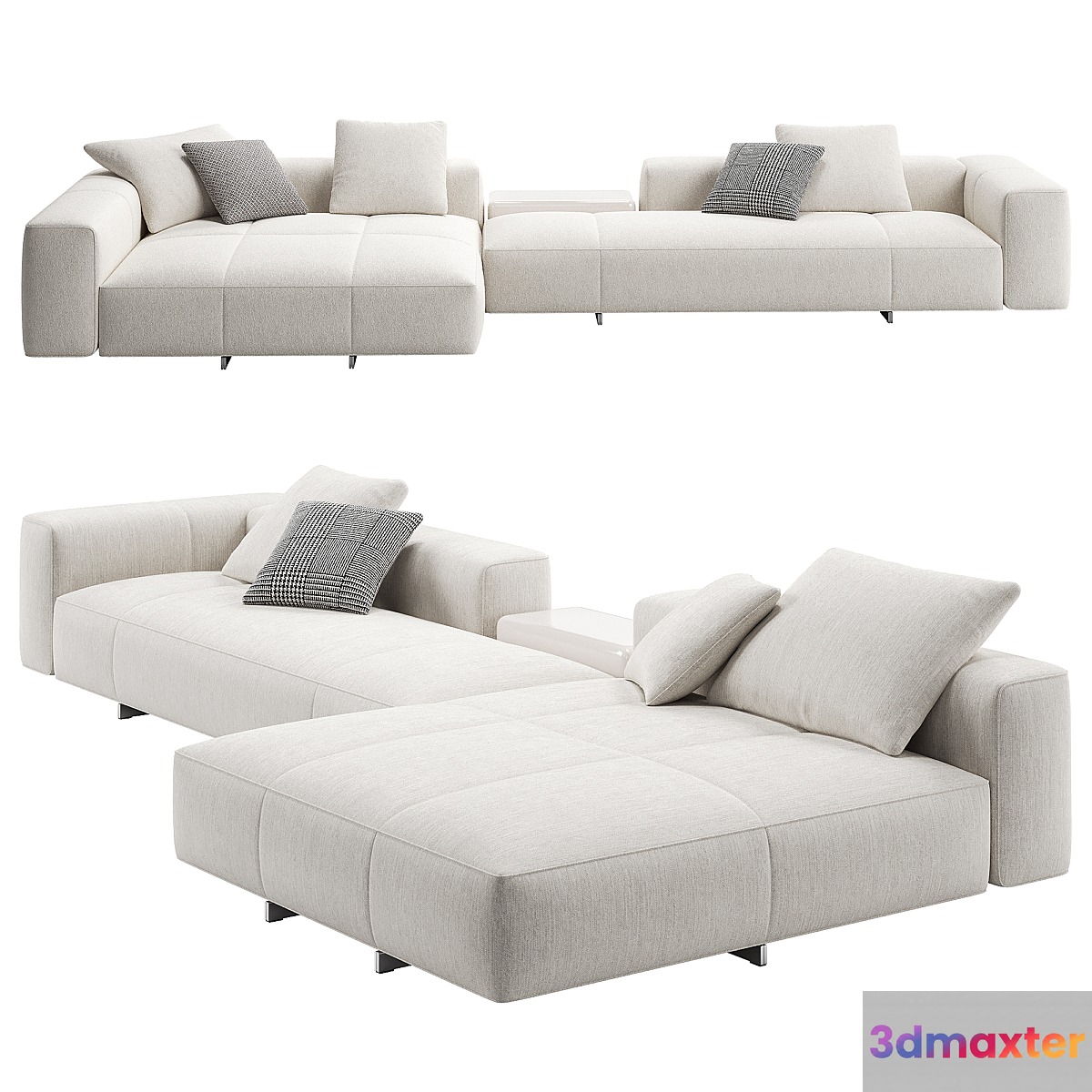 Yves Sofa 09 by Minotti 3D Max