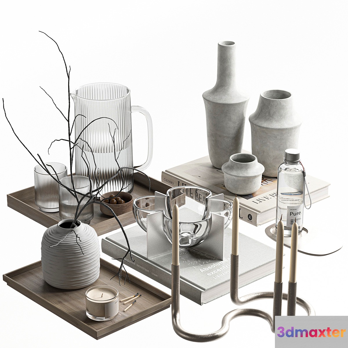 Decorative Set-078 3D Max