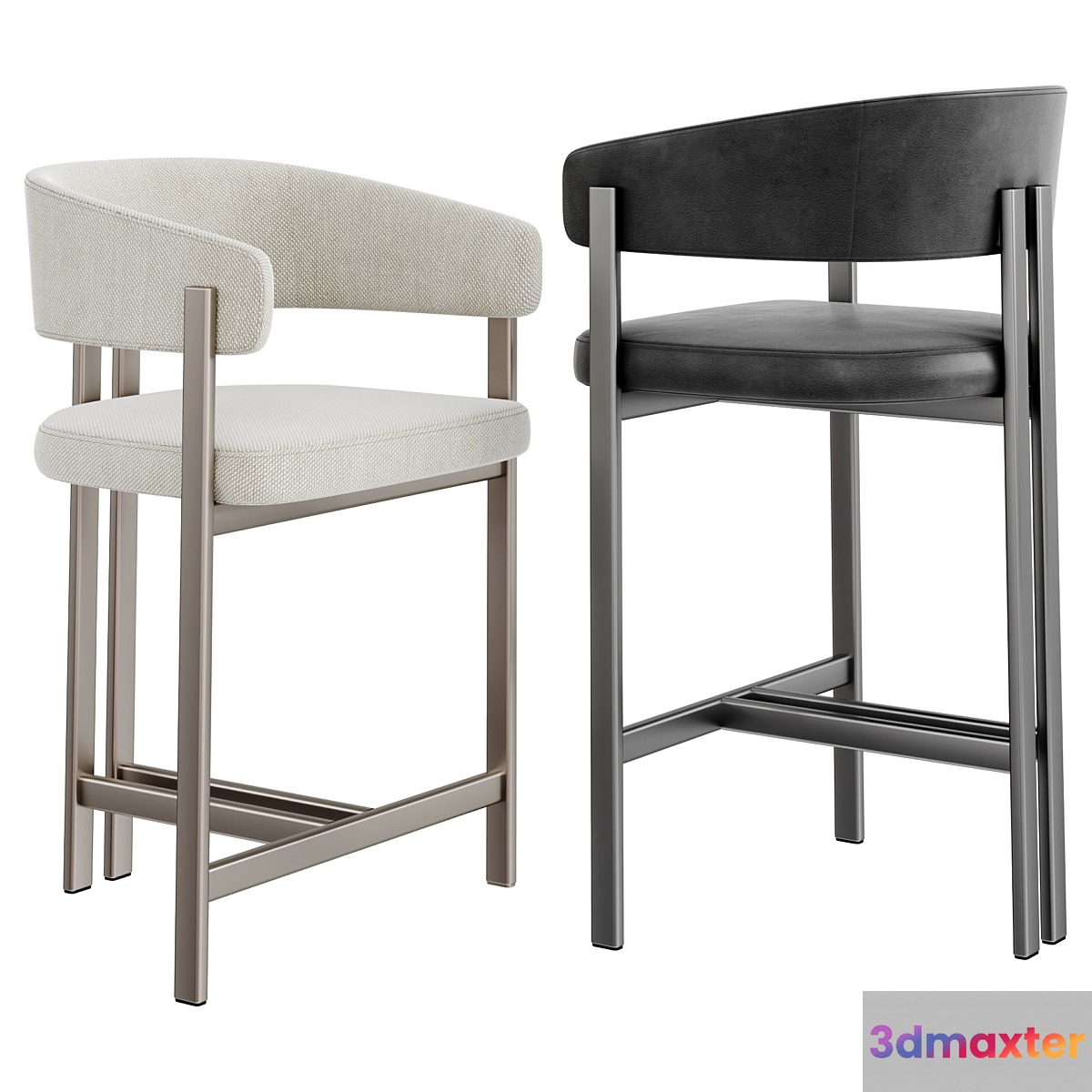 SAVOY LIGHT BAR STOOL 3D Max