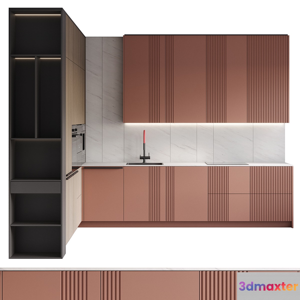 Kitchen Suntory-M Mr.Doors 3D Max