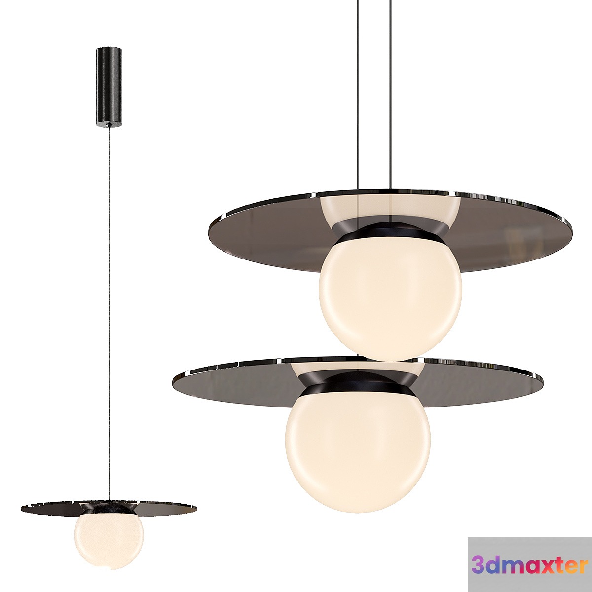 Lampatron MOLTE pendant light 3D Max