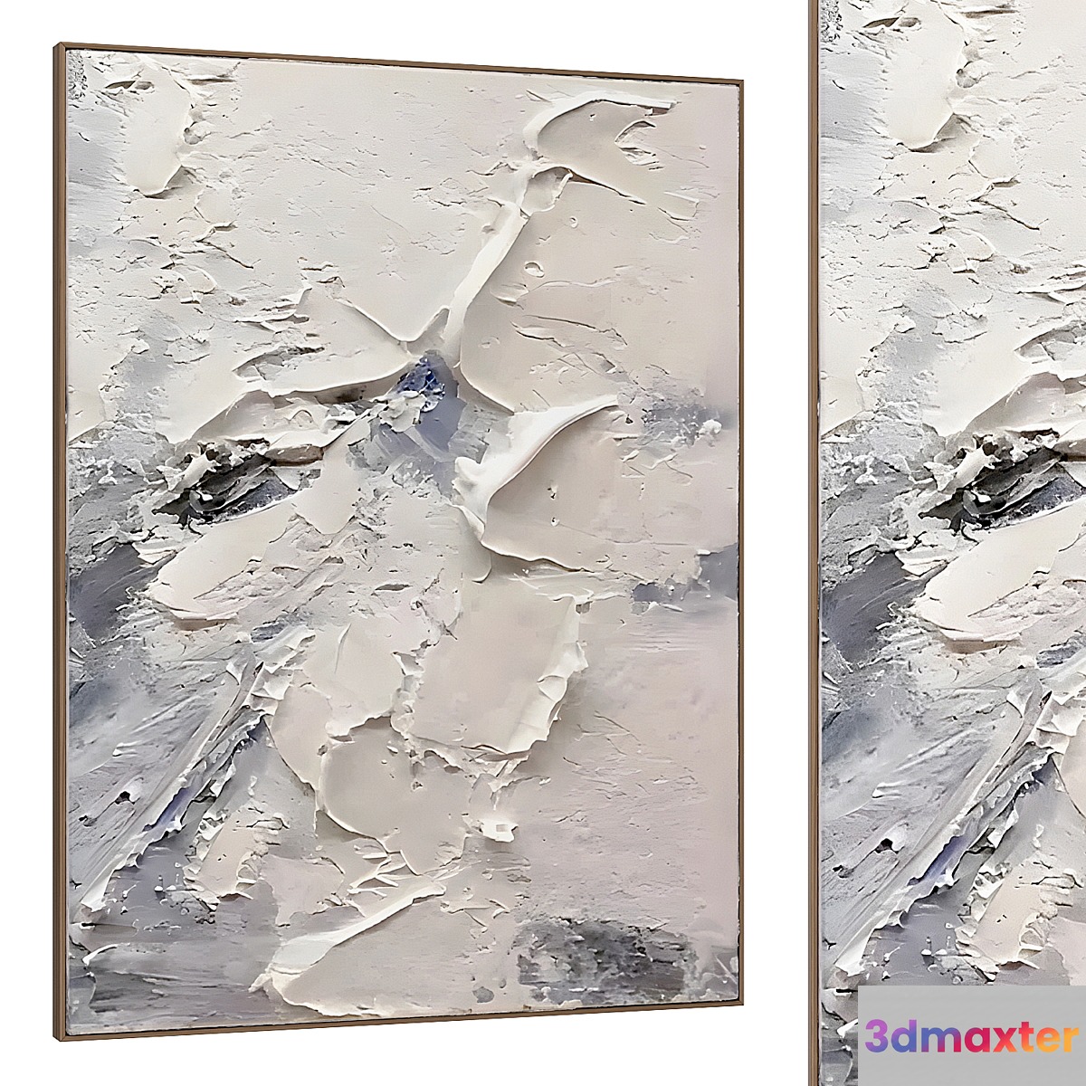 Panel PLASTER ART SG168 3D Max
