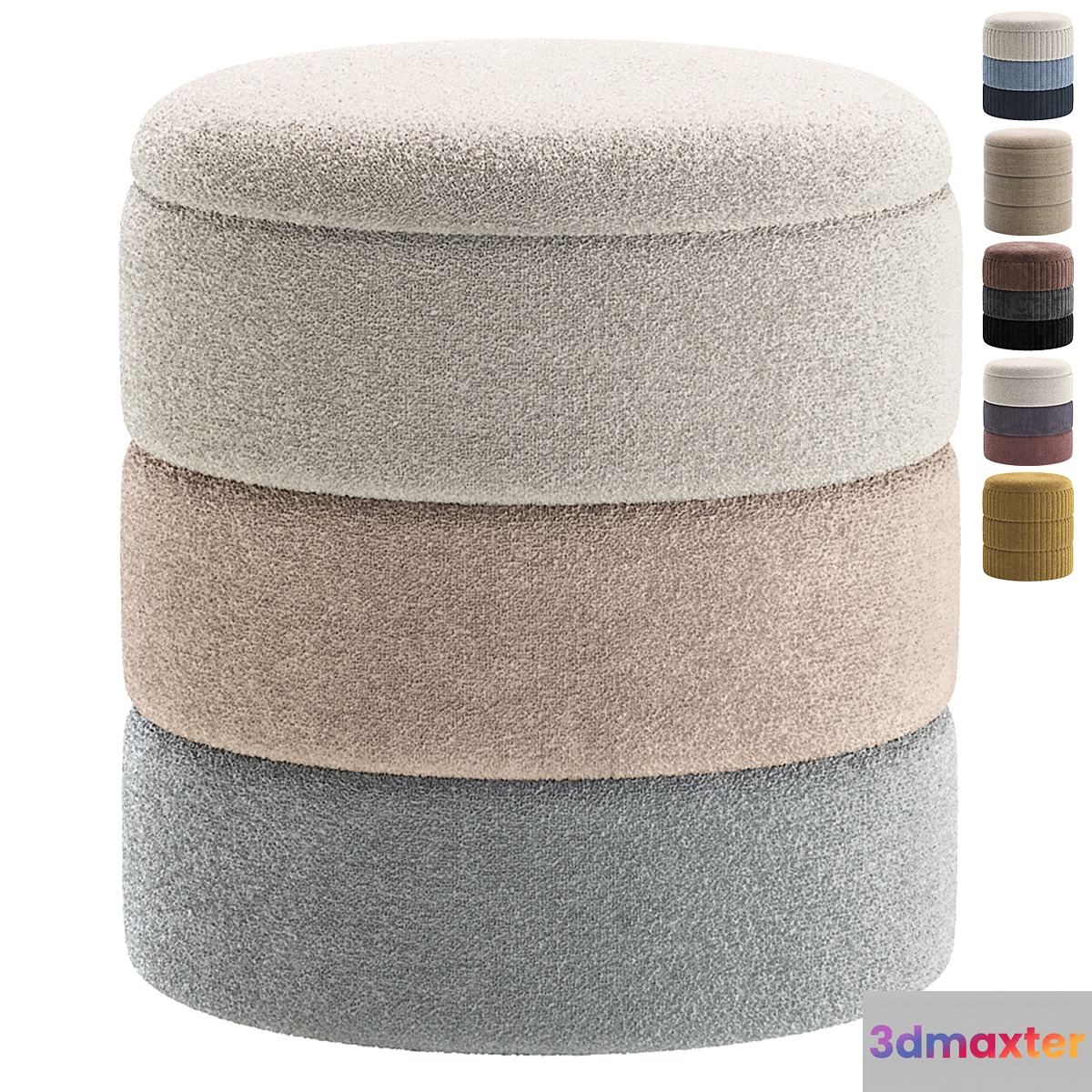 Pouf Hive S By ogogo.ru 3D Max
