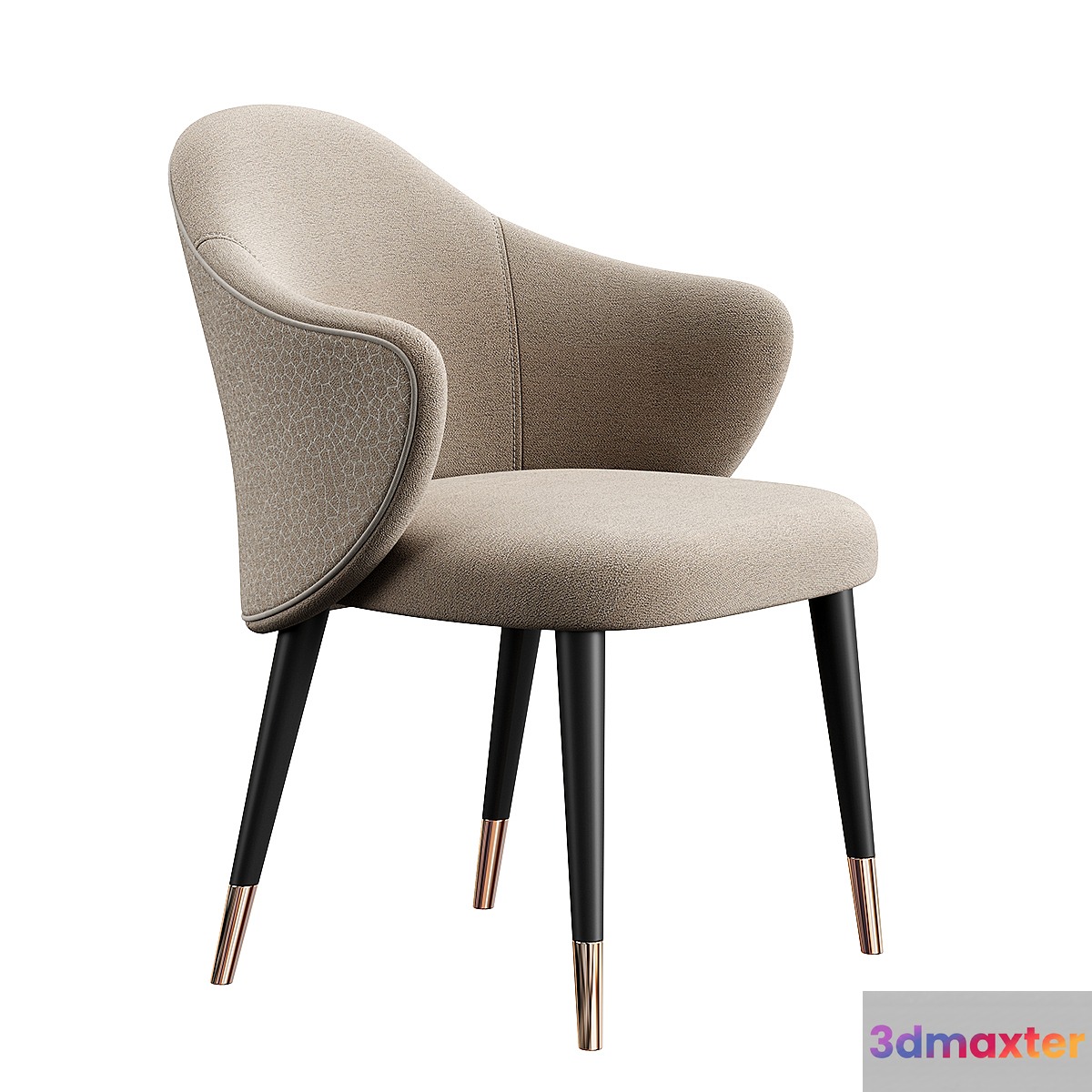 Chair Anne Konyshev 3D Max