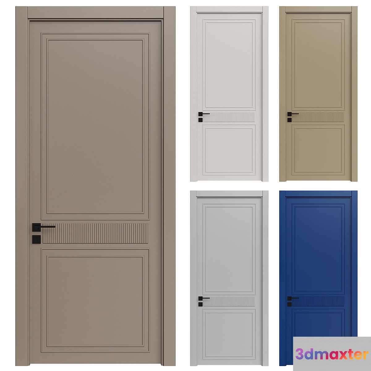 Interior Doors No. 269. 3D Max