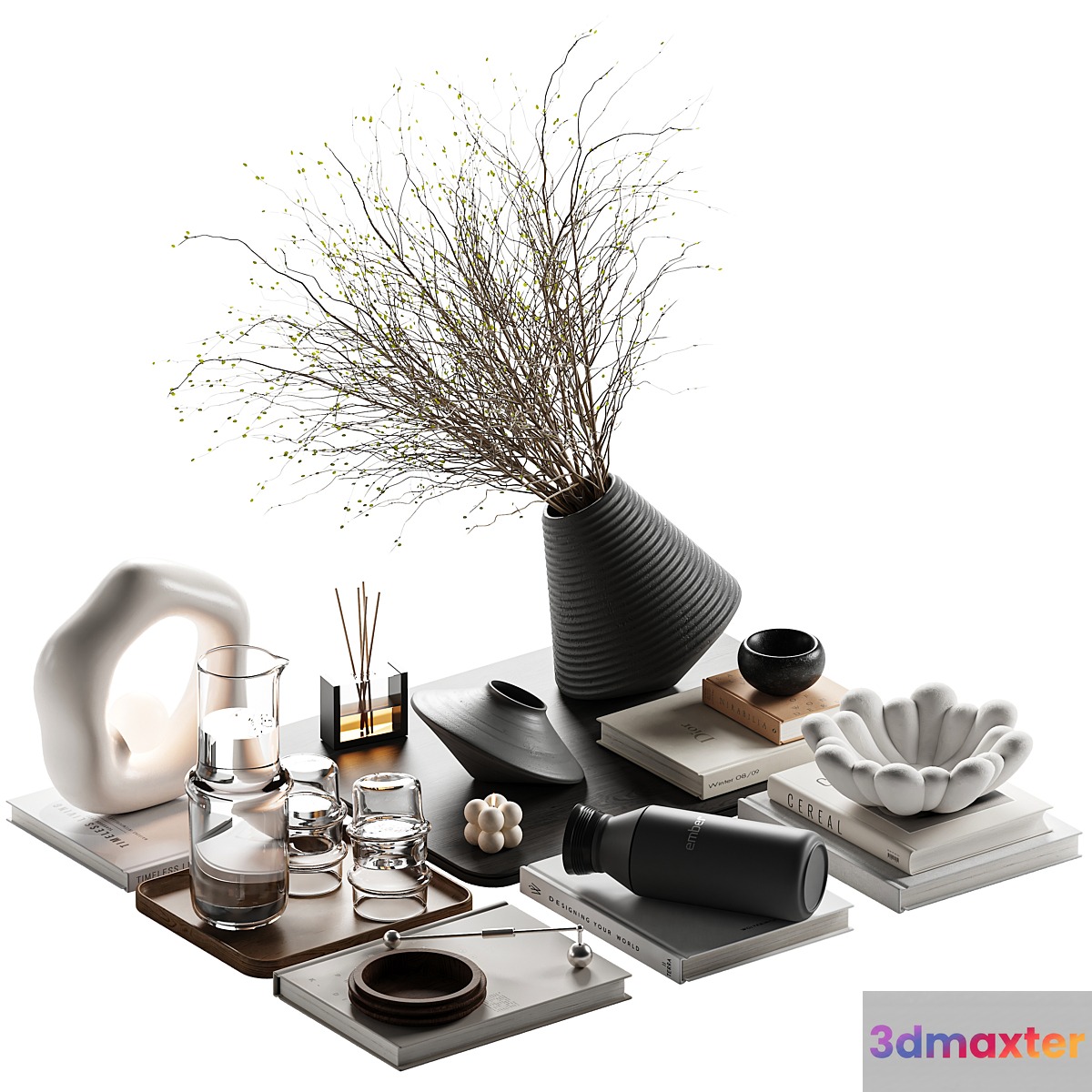 decorative set 074 3D Max