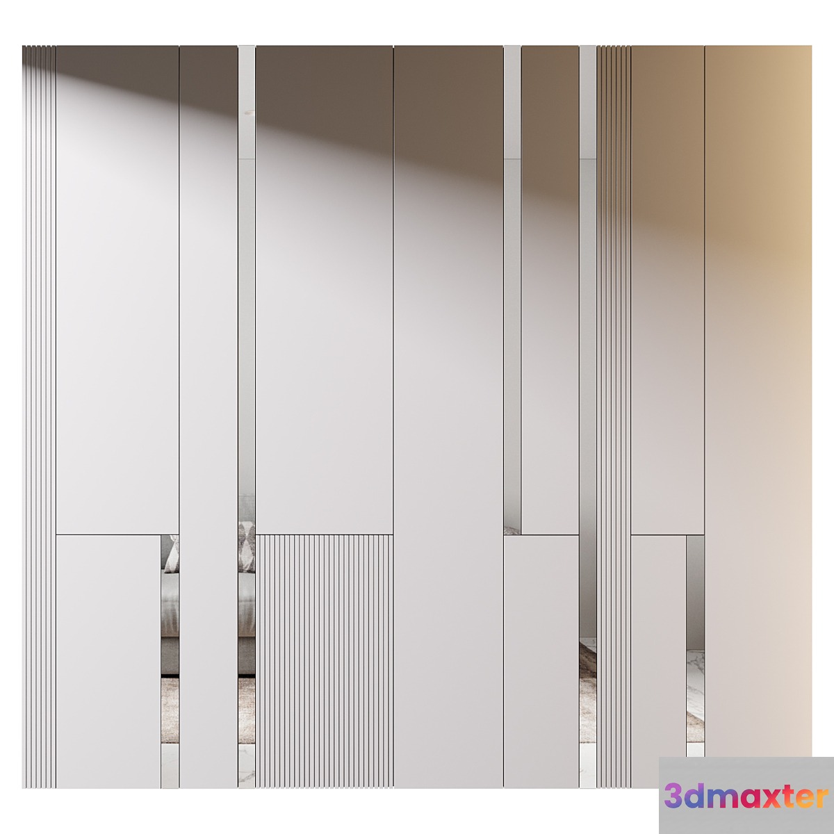 Wall Panel | 41 3D Max
