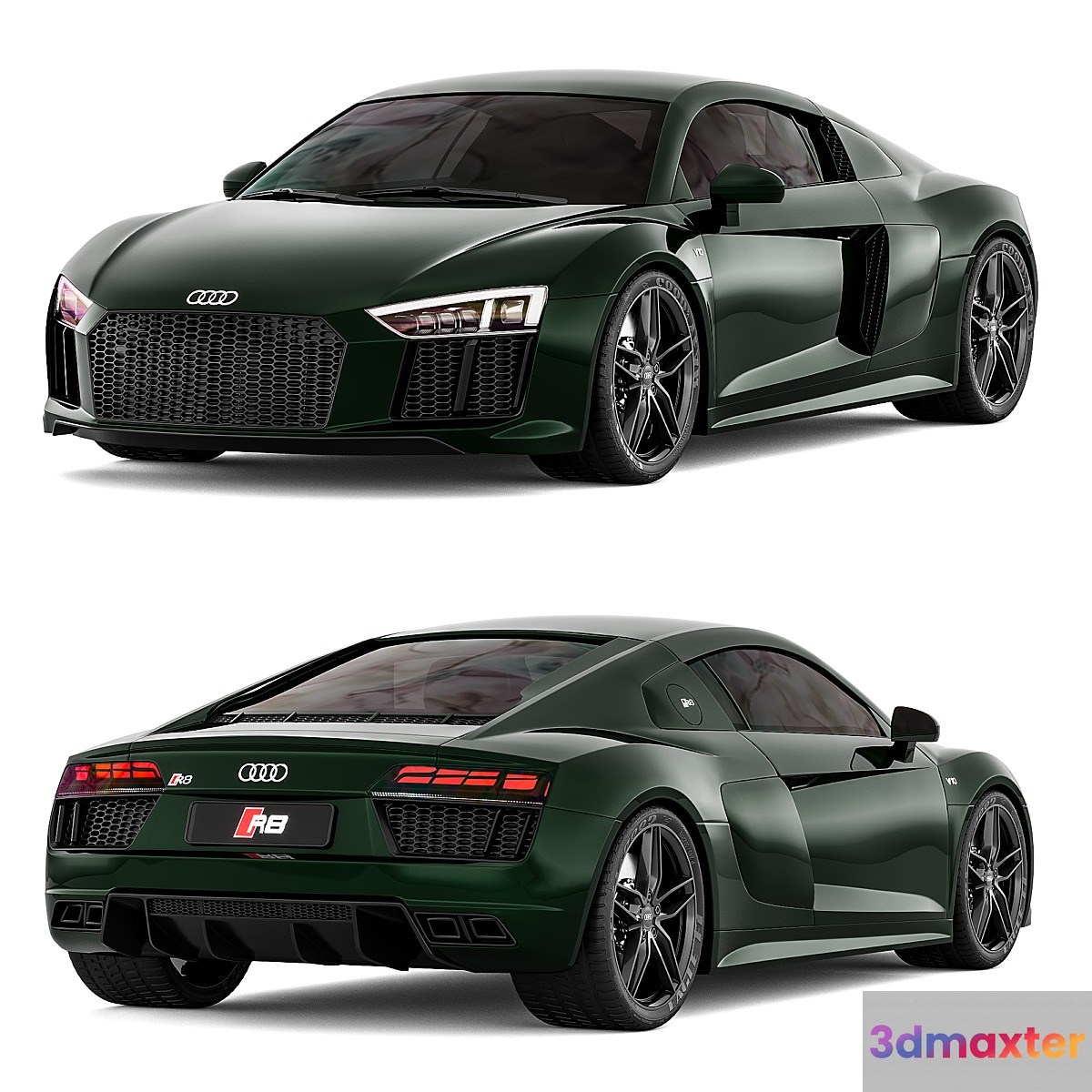 Audi R8 3D Max