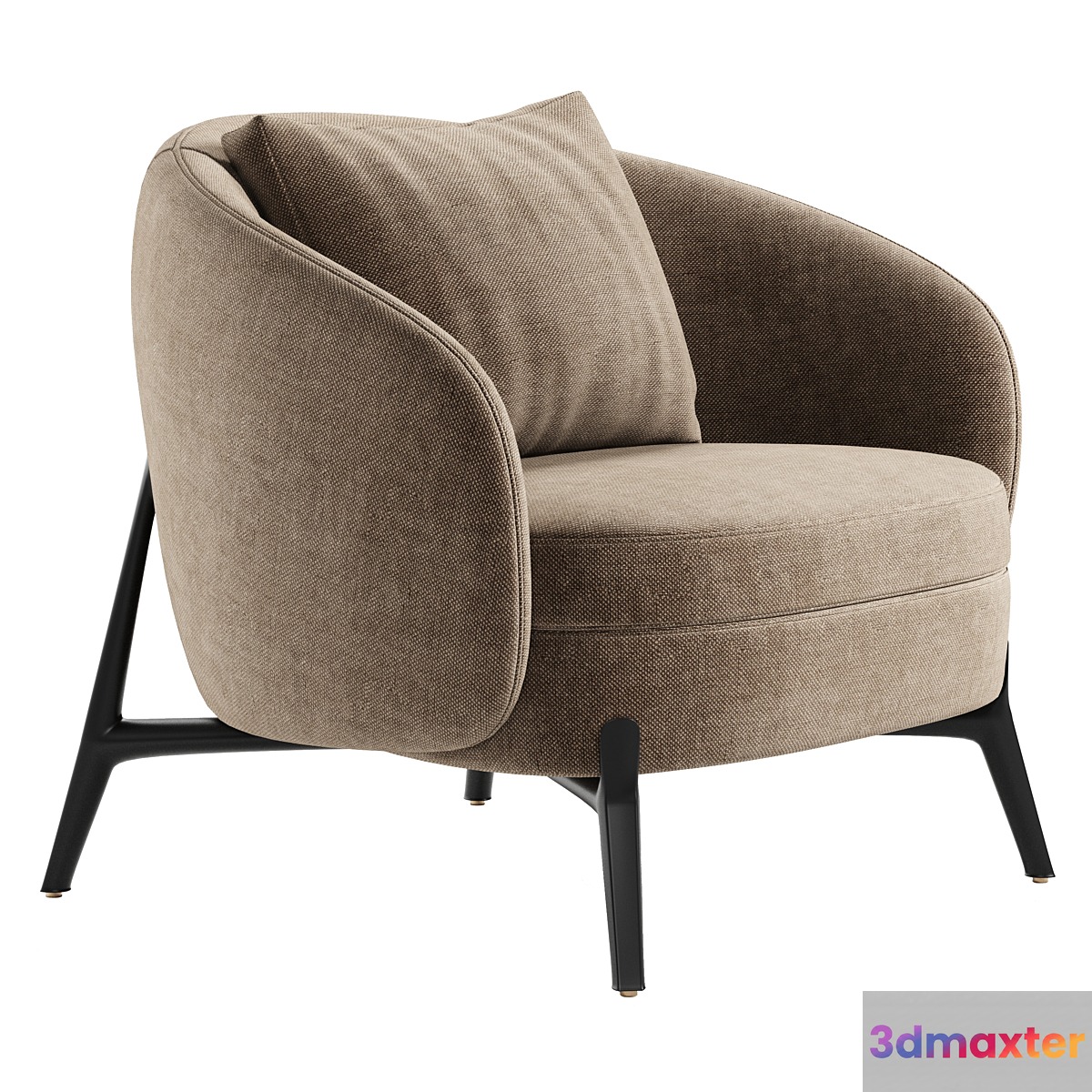 Orbis Armchair by Poliform 3D Max
