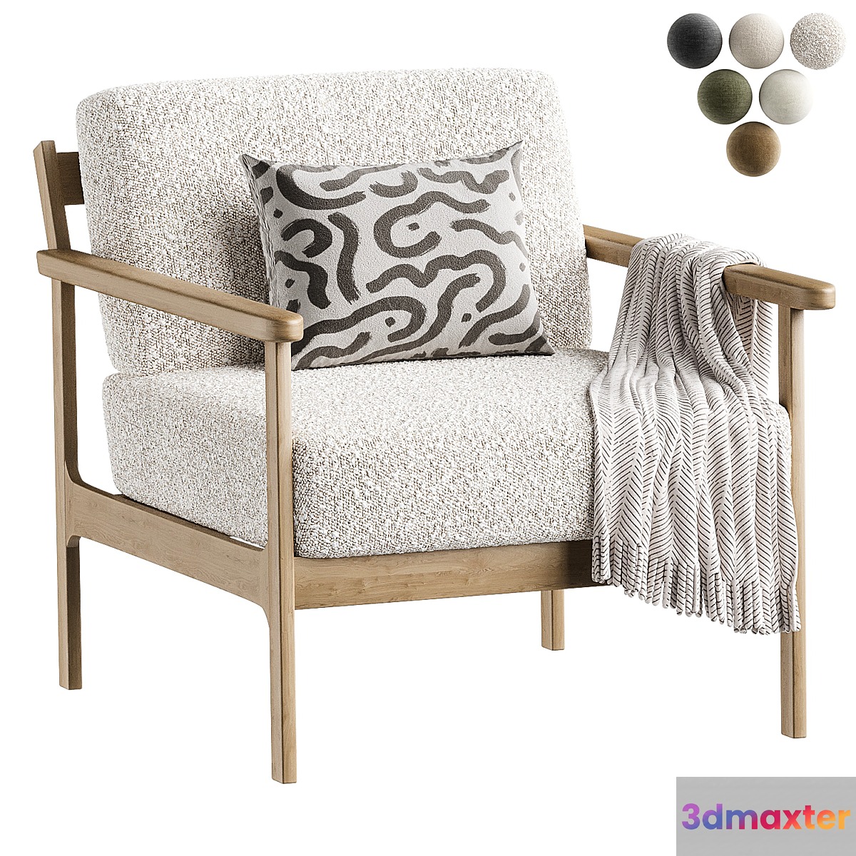 Cody Chair 3D Max