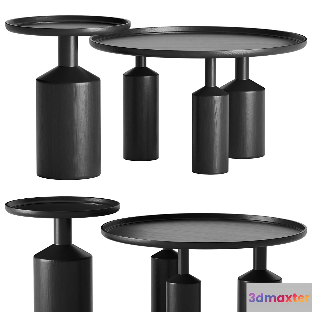Coffee tables Loft Designe 3D Max