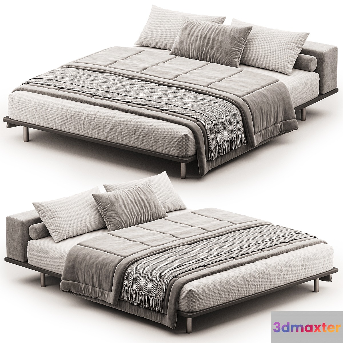 STRICT bed 3D Max