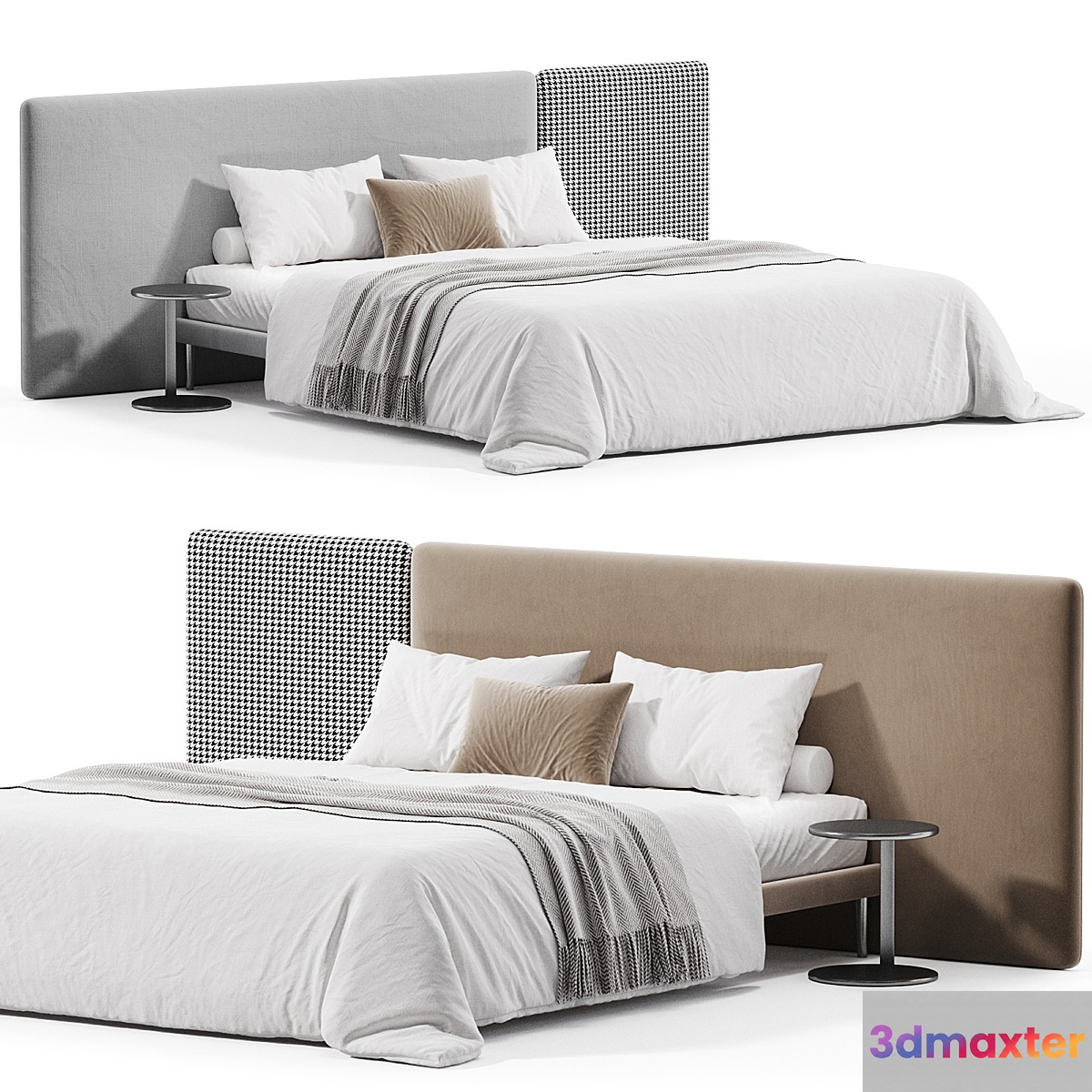 Licata Bed 3D Max