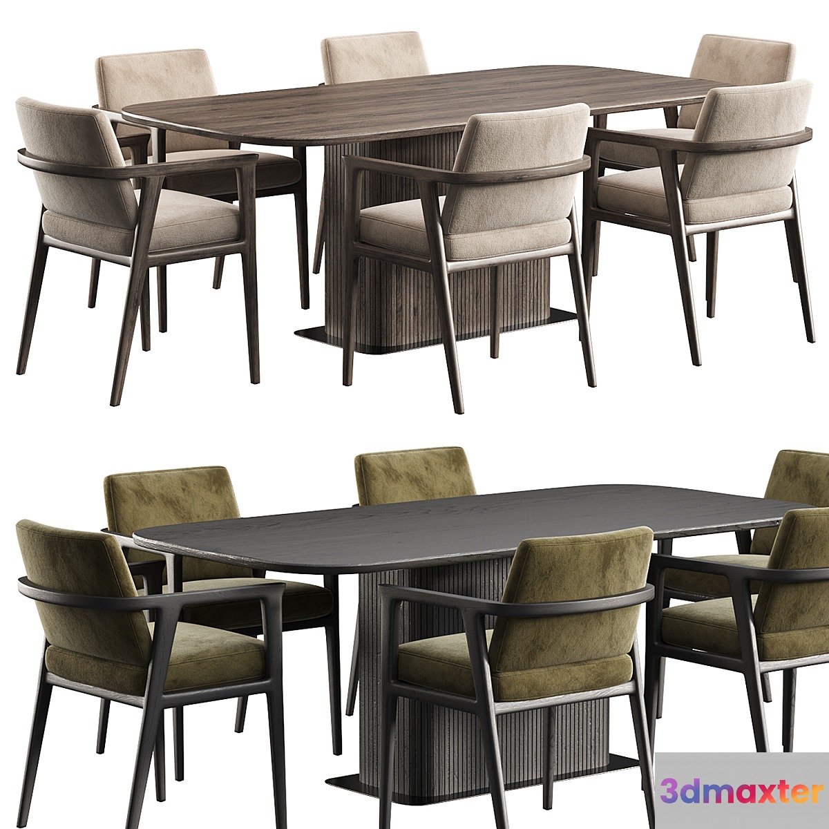 Dining set 23 3D Max
