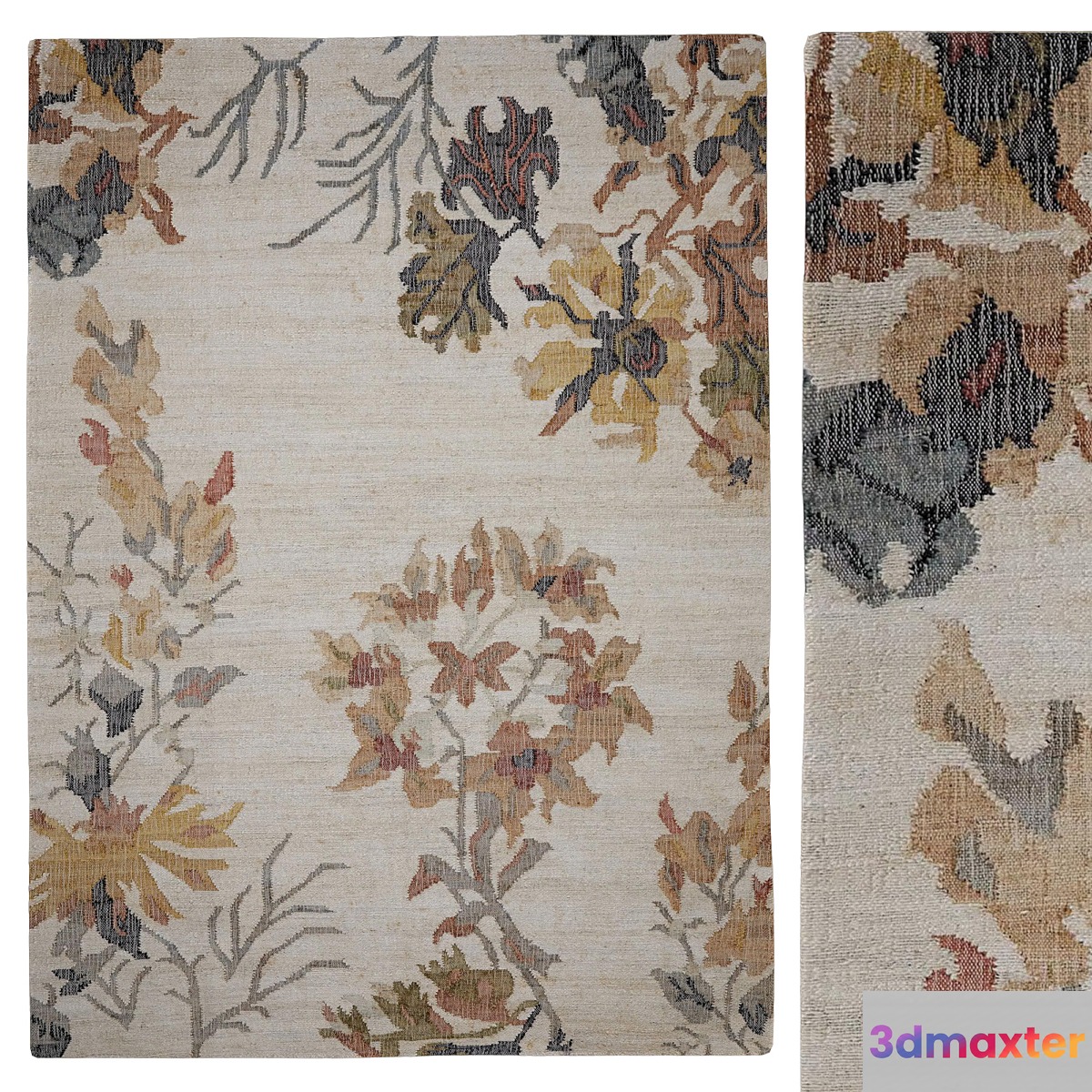 Ayla Rug 3D Max