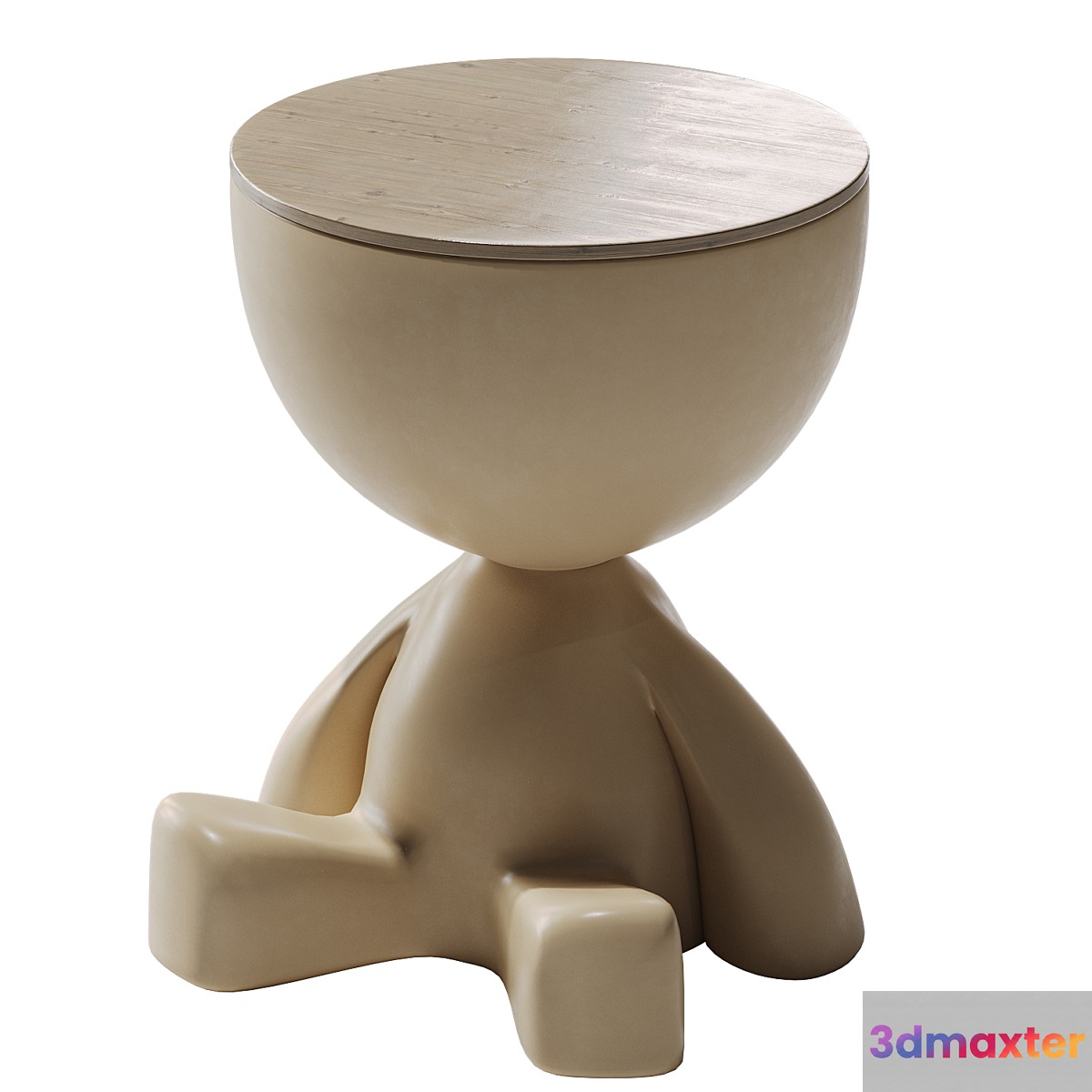 Bedside table 3D Max