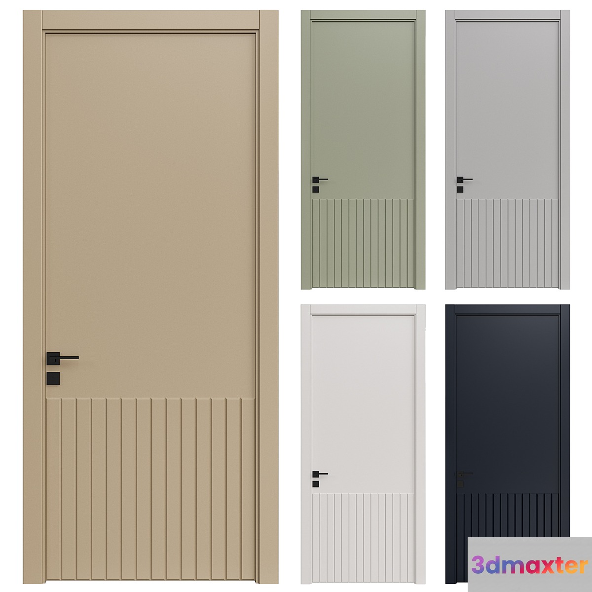 Interior Doors #278 3D Max