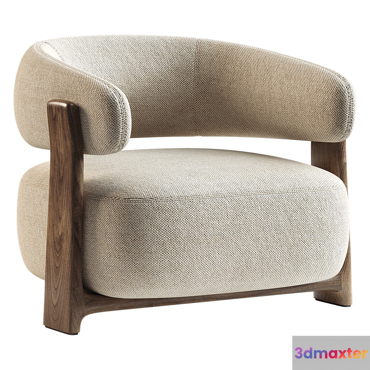 Kave Home Granite Armchair 3D Max