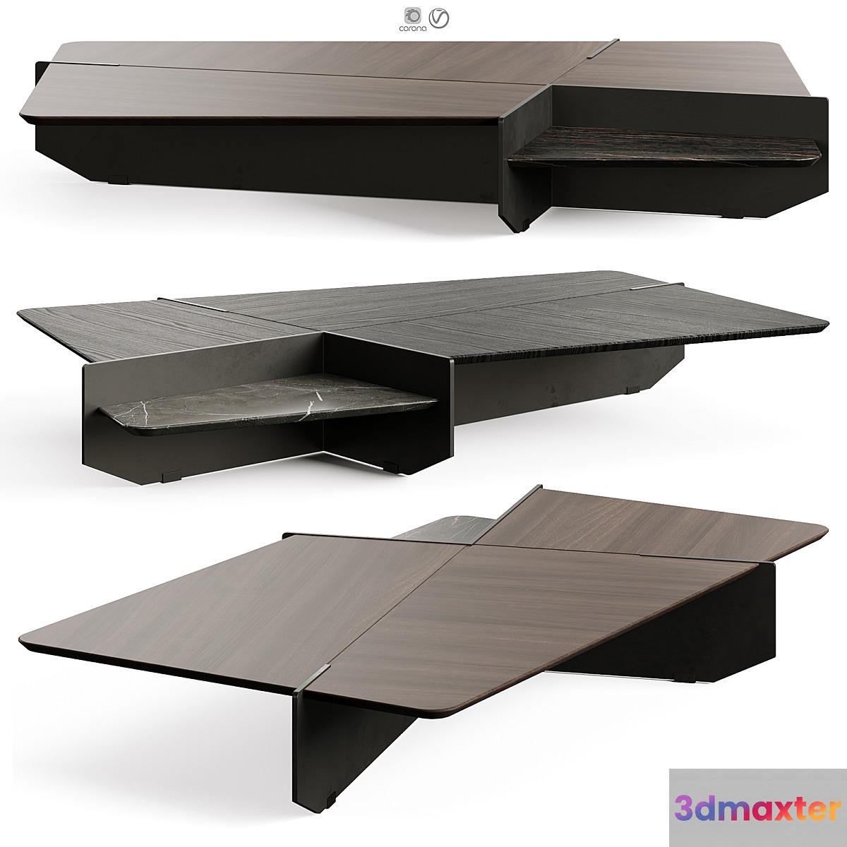 Giorgetti GHIBLIM Coffee Table 3D Max